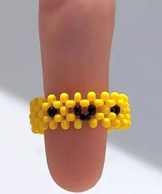 Кольца из бисера
