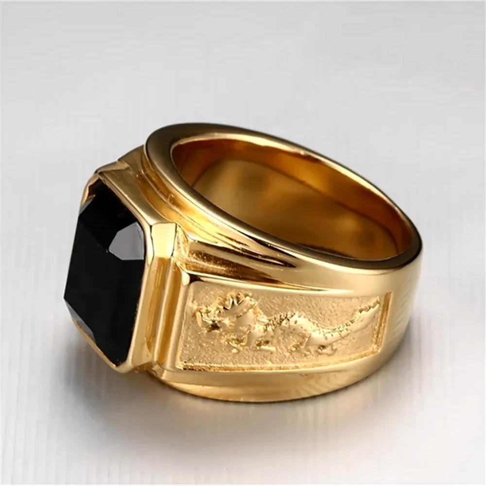Кольцо мужское 24k Gold