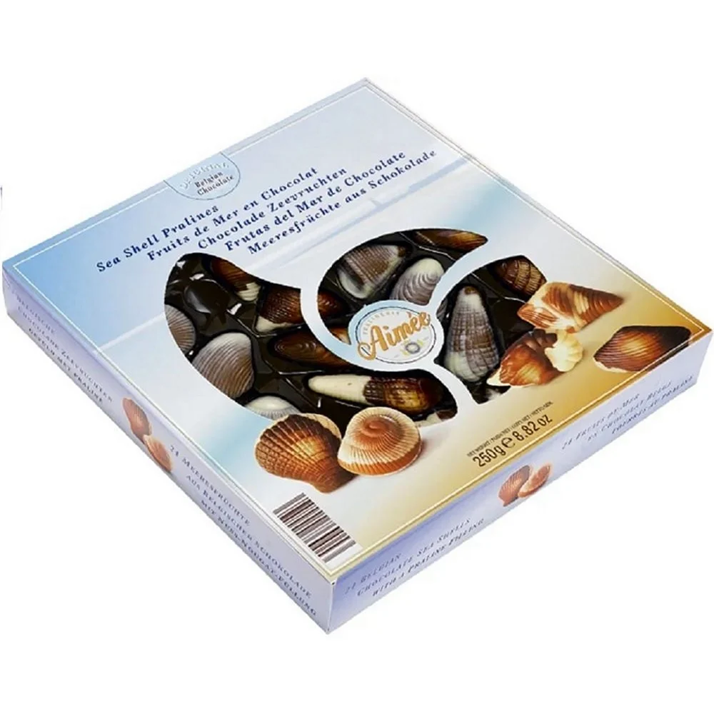 Конфеты Aimee морские ракушки шоколадные 250г