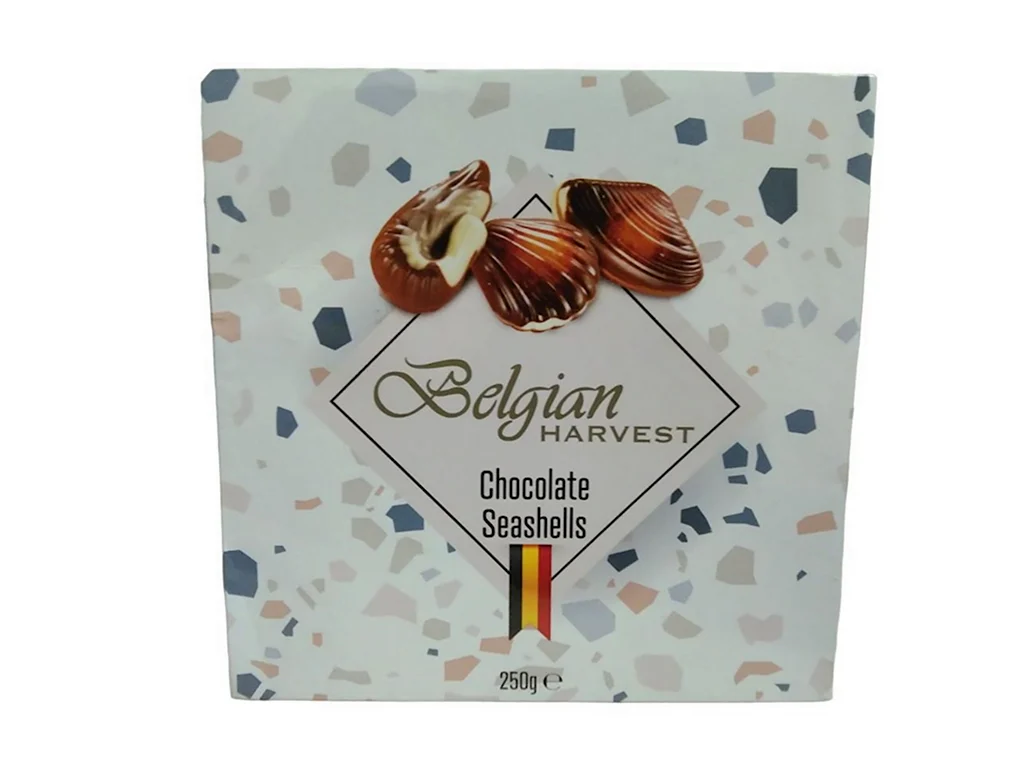 Конфеты Belgian Harvest Chocolate Seashells морские ракушки