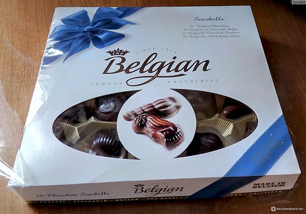 Конфеты Belgian Seashells морские ракушки