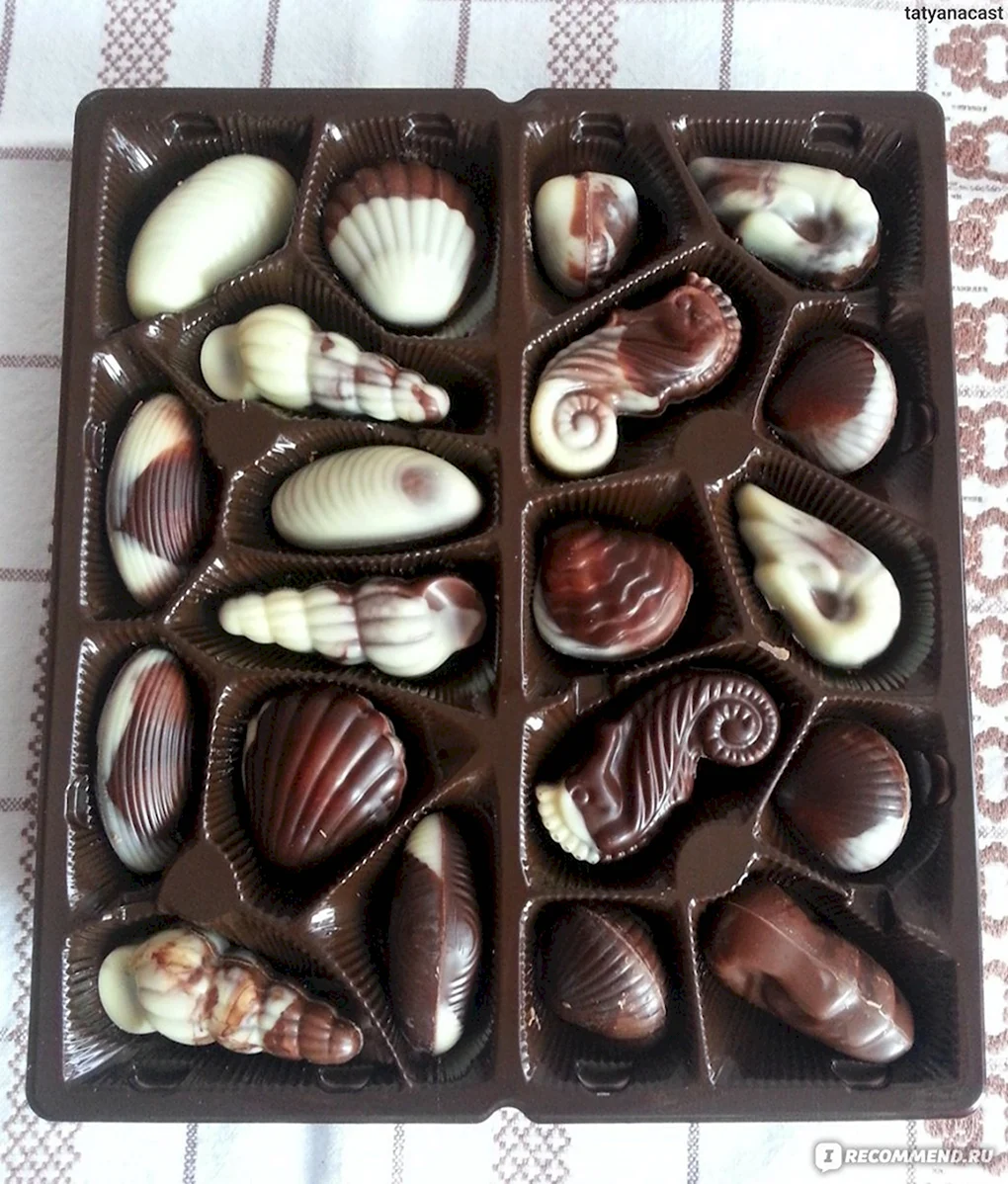 Конфеты Vandenbulcke Chocolate Seashells