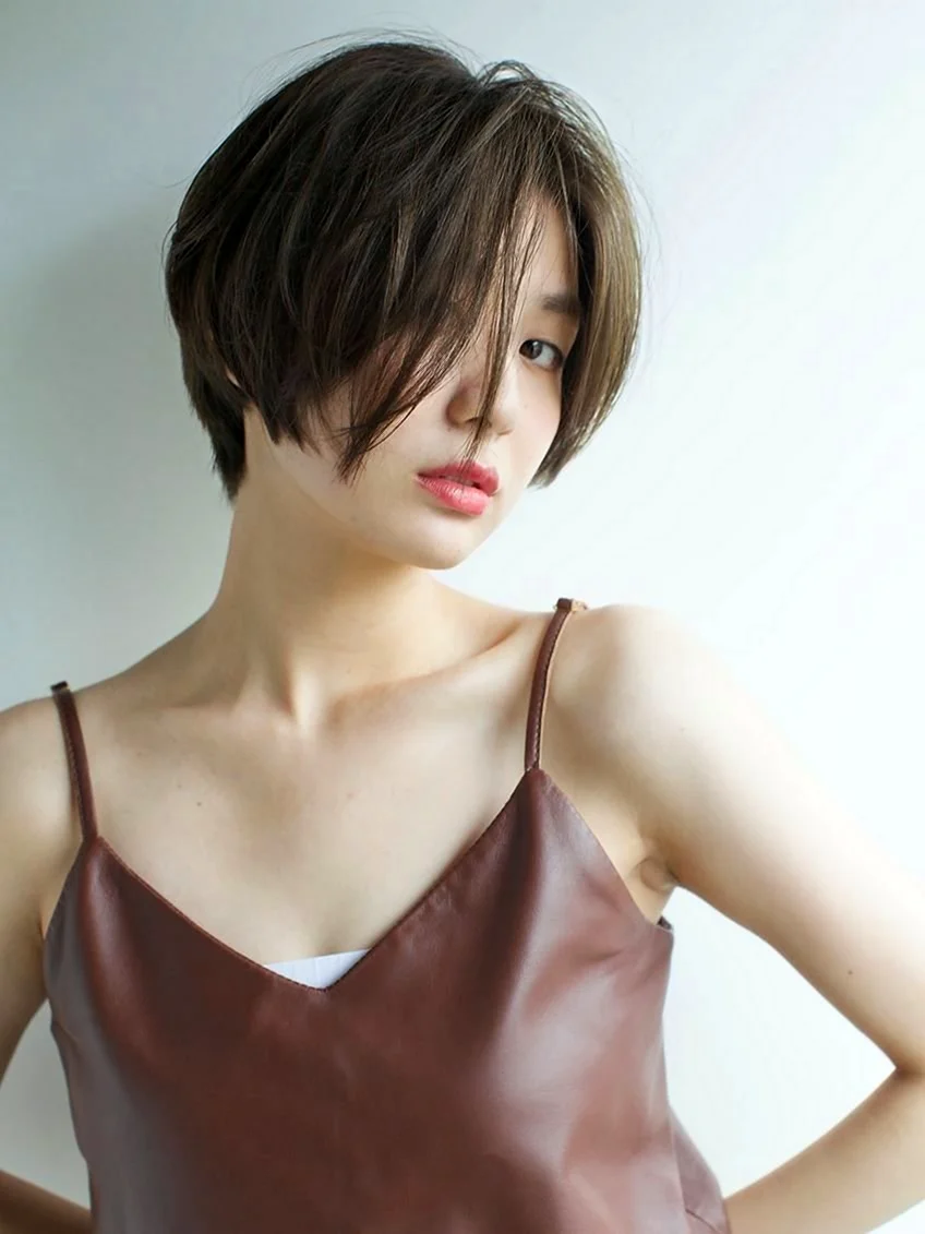 Корейская стрижка Haircut korean short