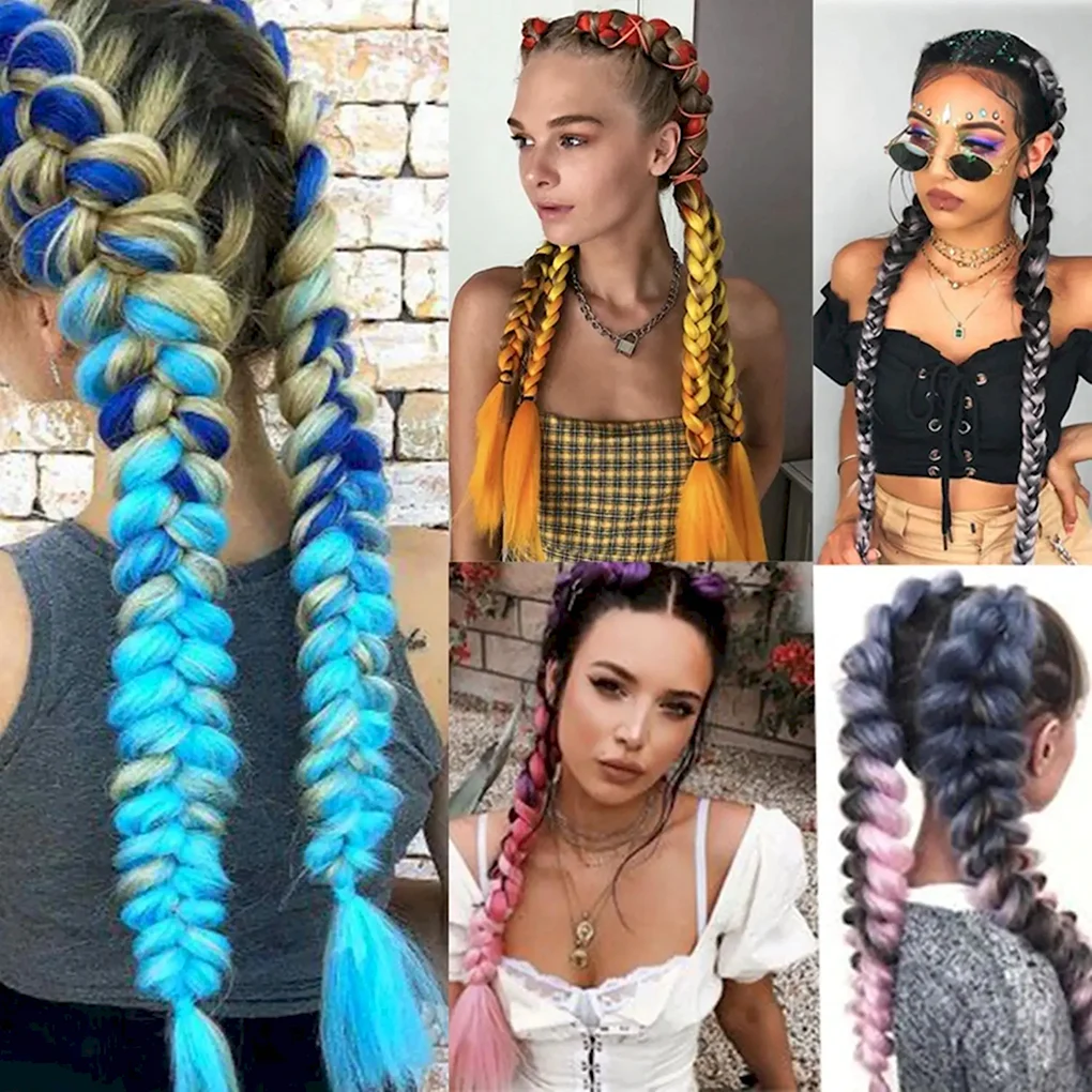 Косички канекалон Jumbo Braid