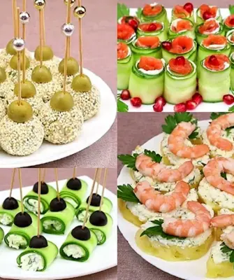 Красивые и вкусные закуски
