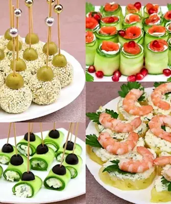 Красивые и вкусные закуски