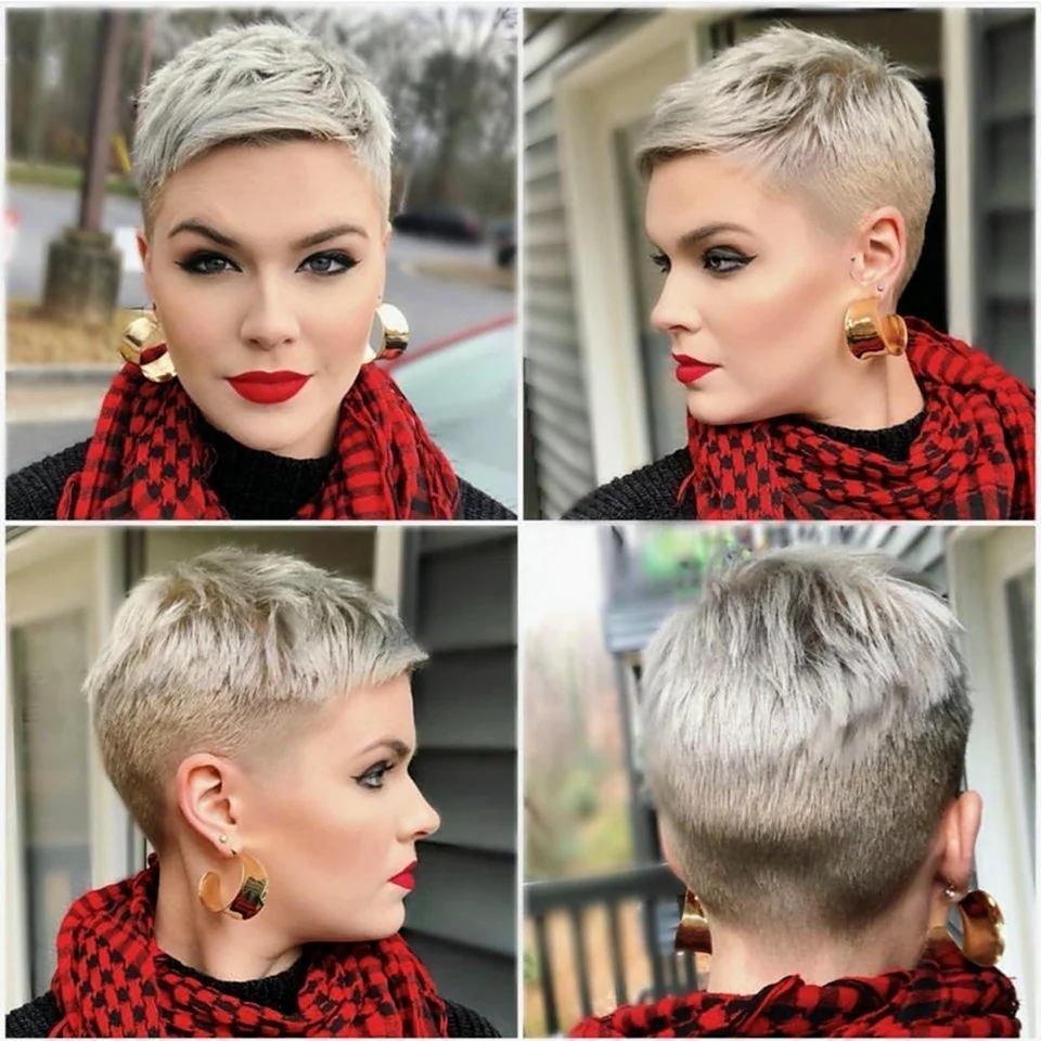 Креативные короткие стрижки