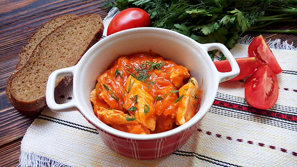 Куриное филе гуляш