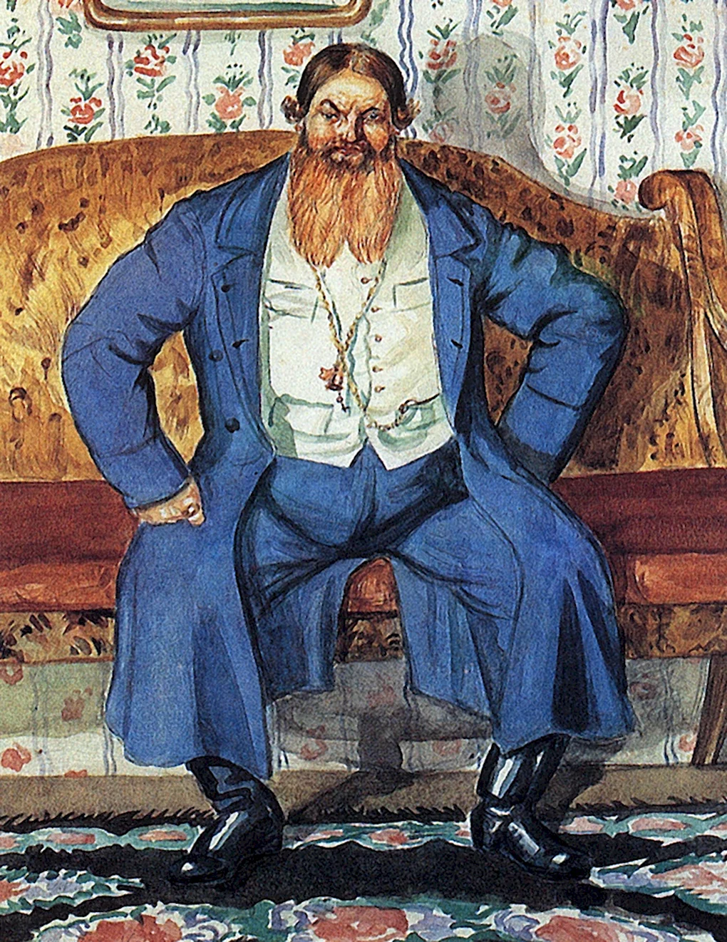 Кустодиев купец