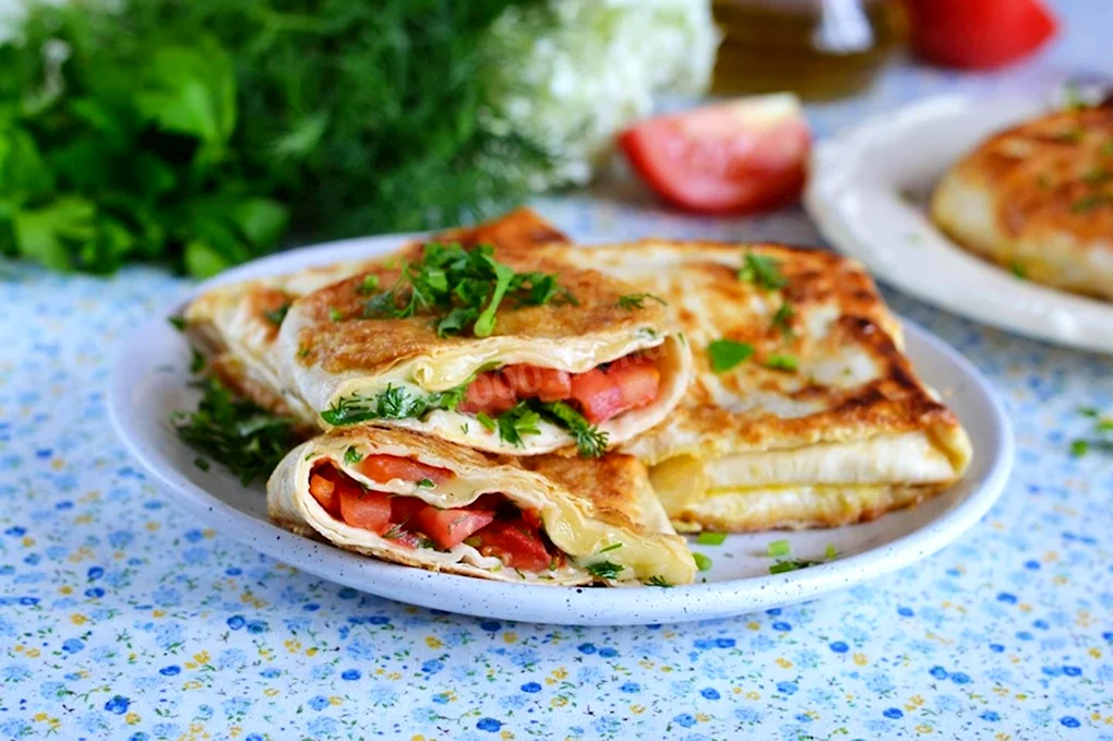 Лаваш с сыром