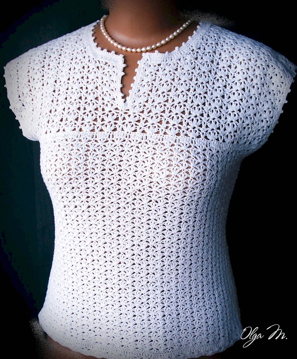 Летняя кофточка «delicate Shell»