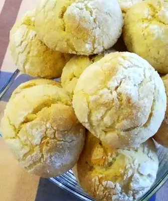 Лимонное печенье на сметане