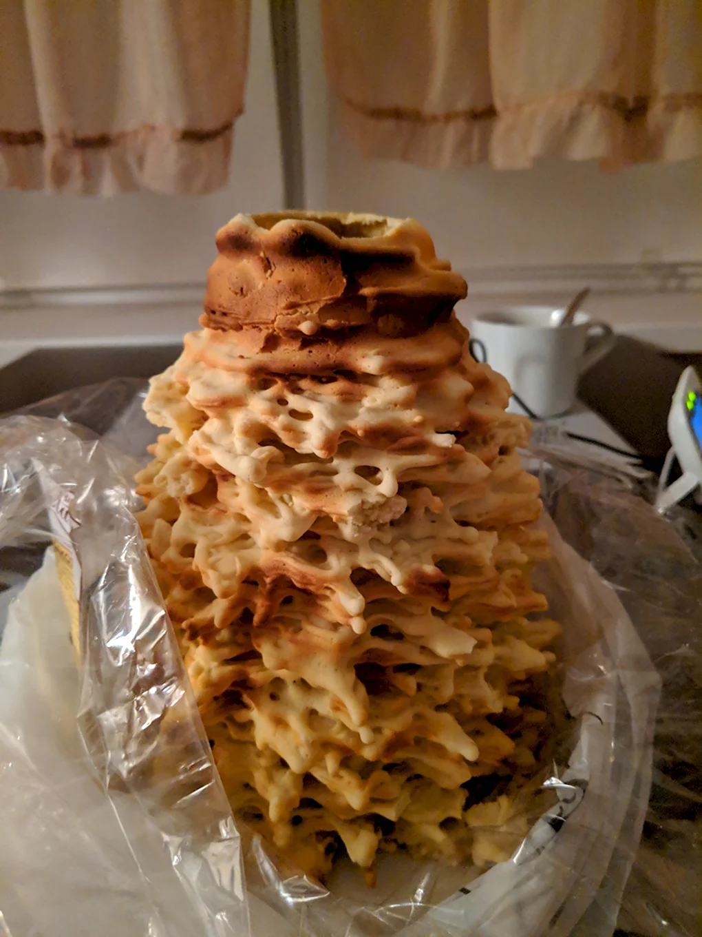 Литовский десерт шакотис
