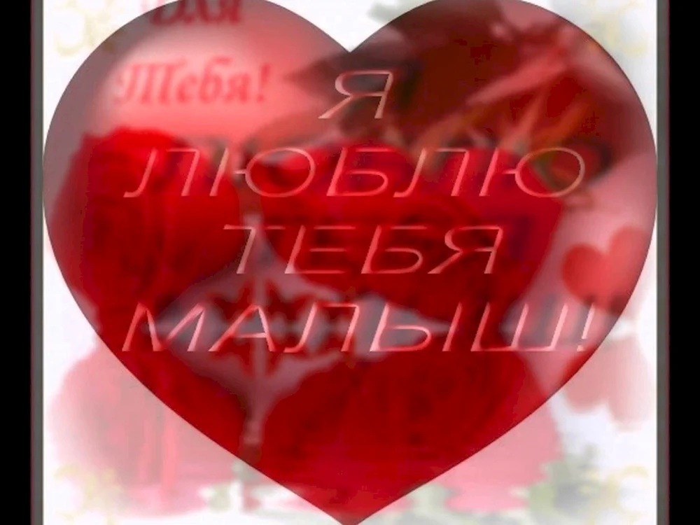 Люблю тебя