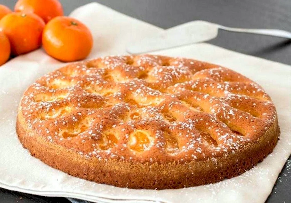 Мандариновый пирог