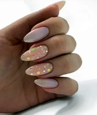 Маникюр миндаль камифубики