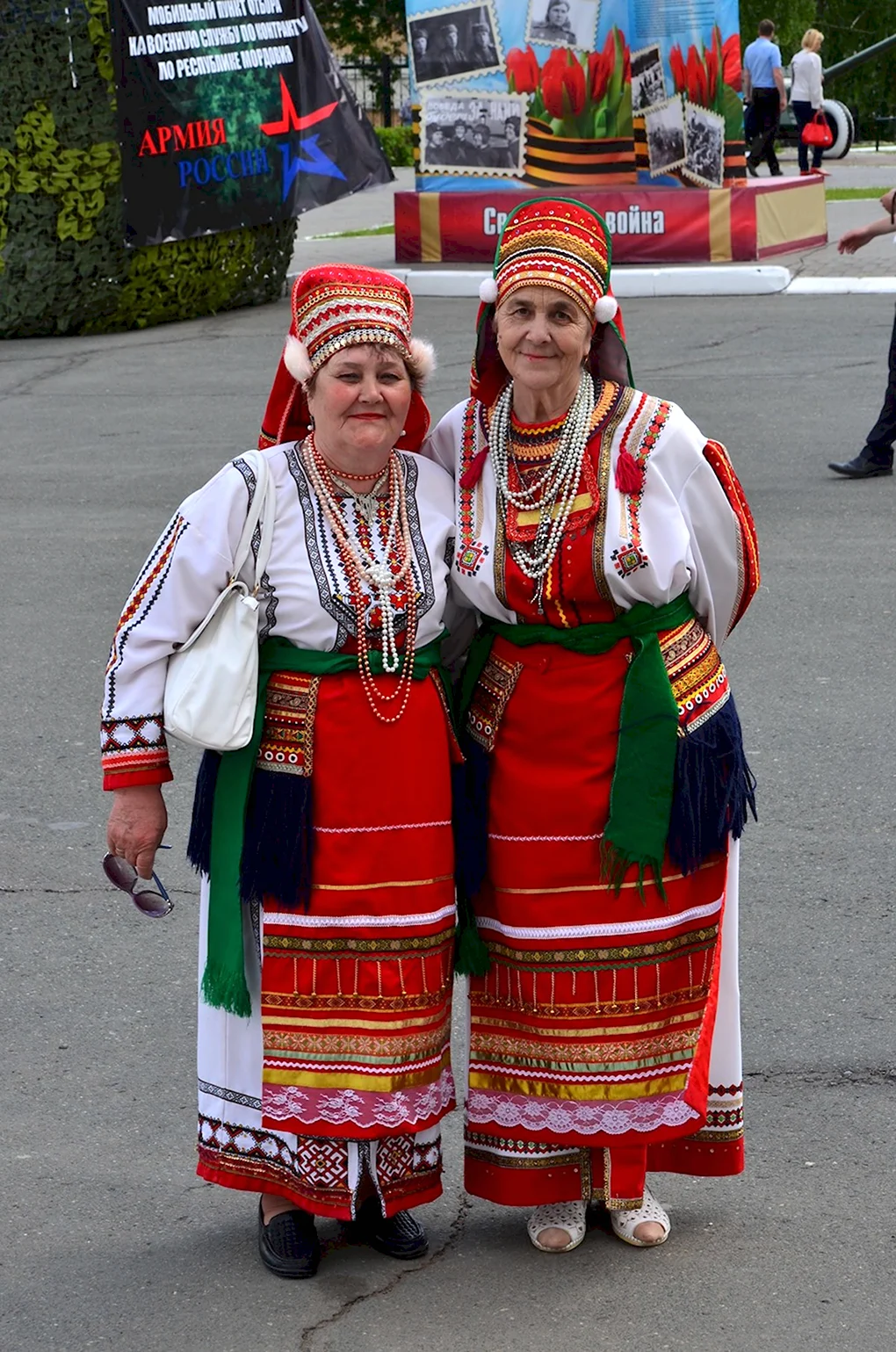Национальный костюм мордвы эрзя