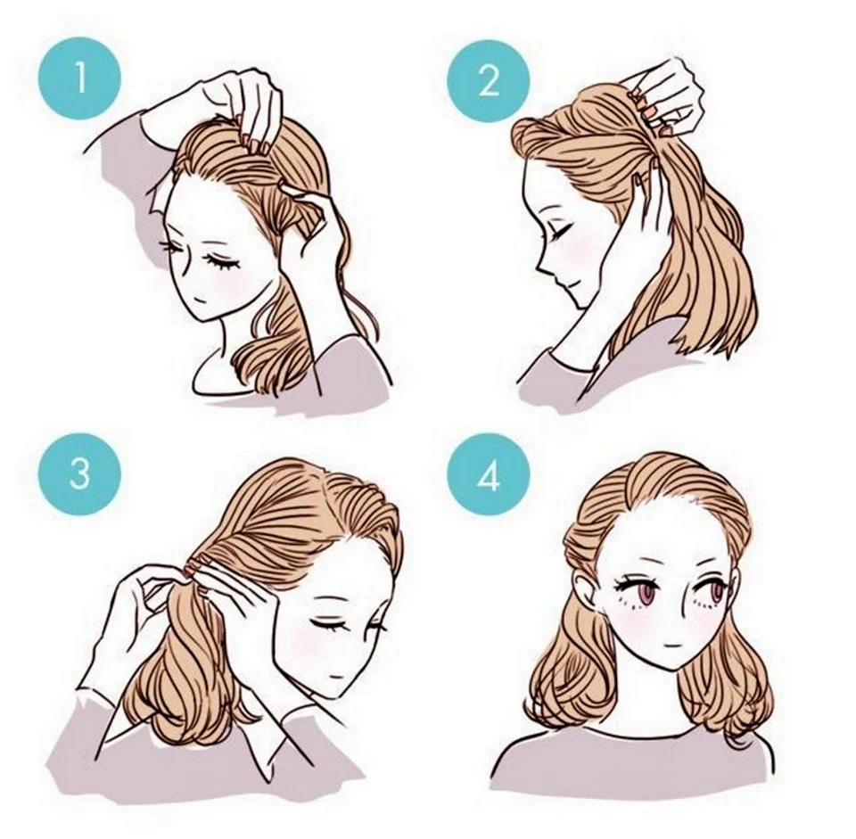 Несложные прически