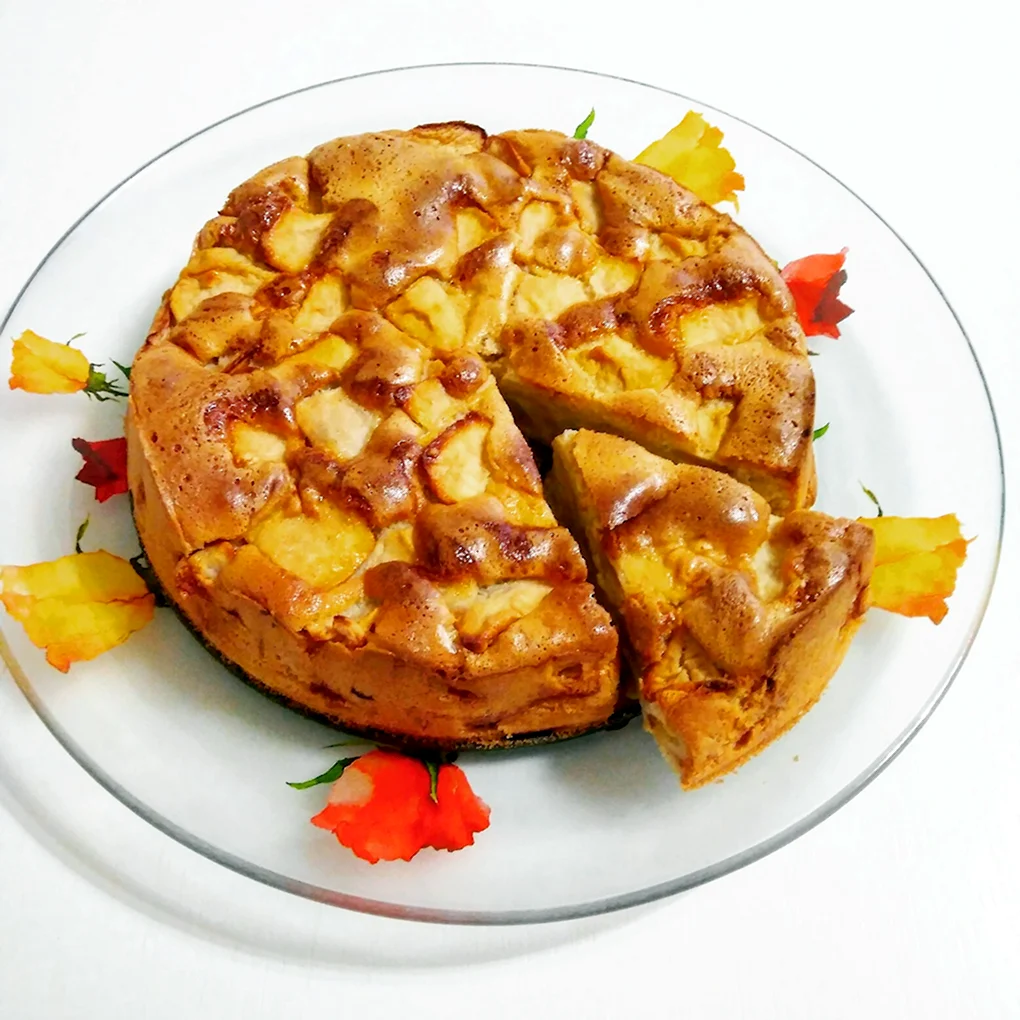 Нормандский яблочный тарт
