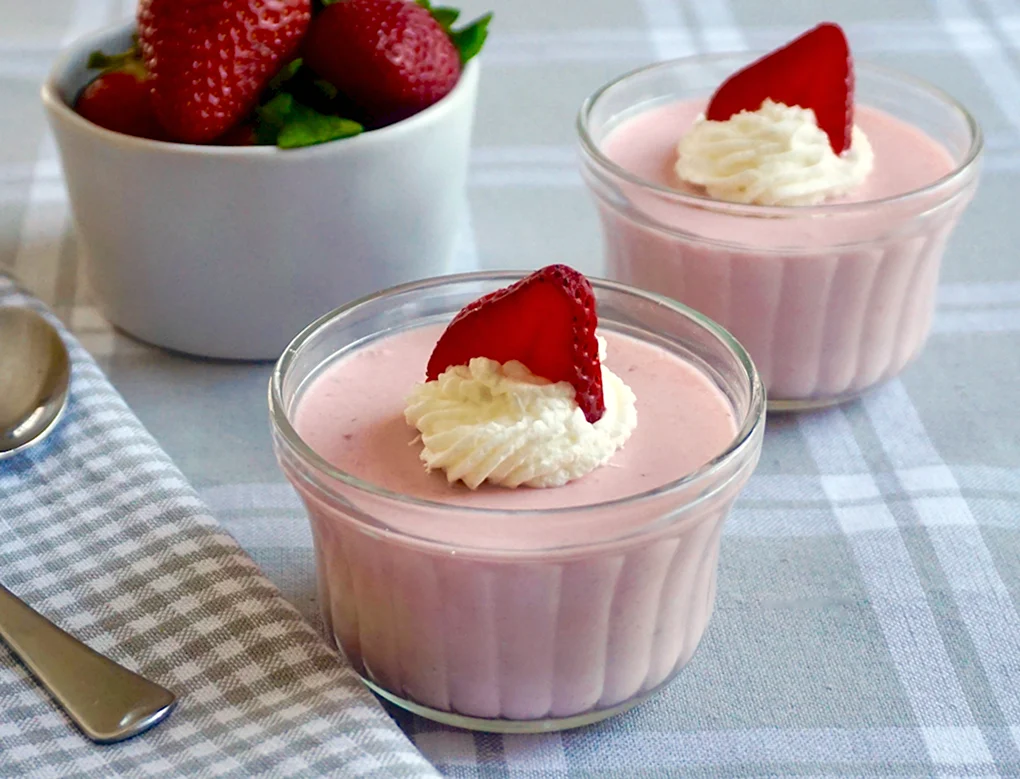 Panna Cotta Strawberry