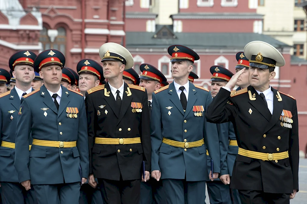 Парадная форма офицера Российской армии