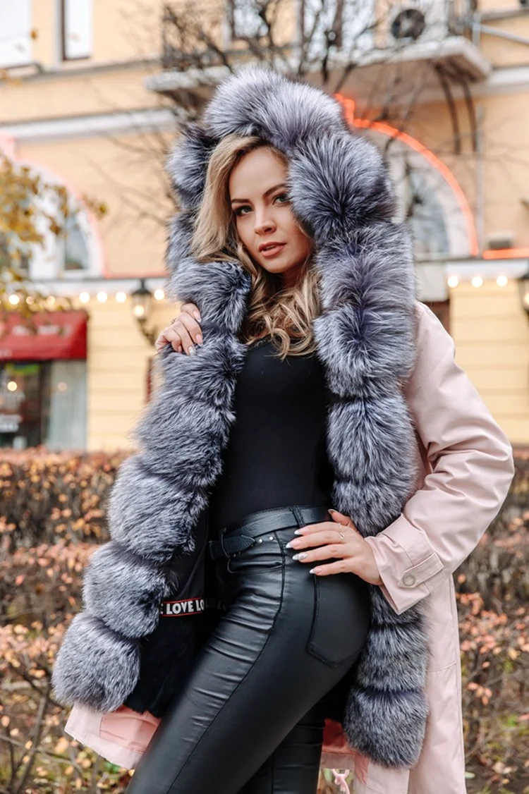 Парка с мехом
