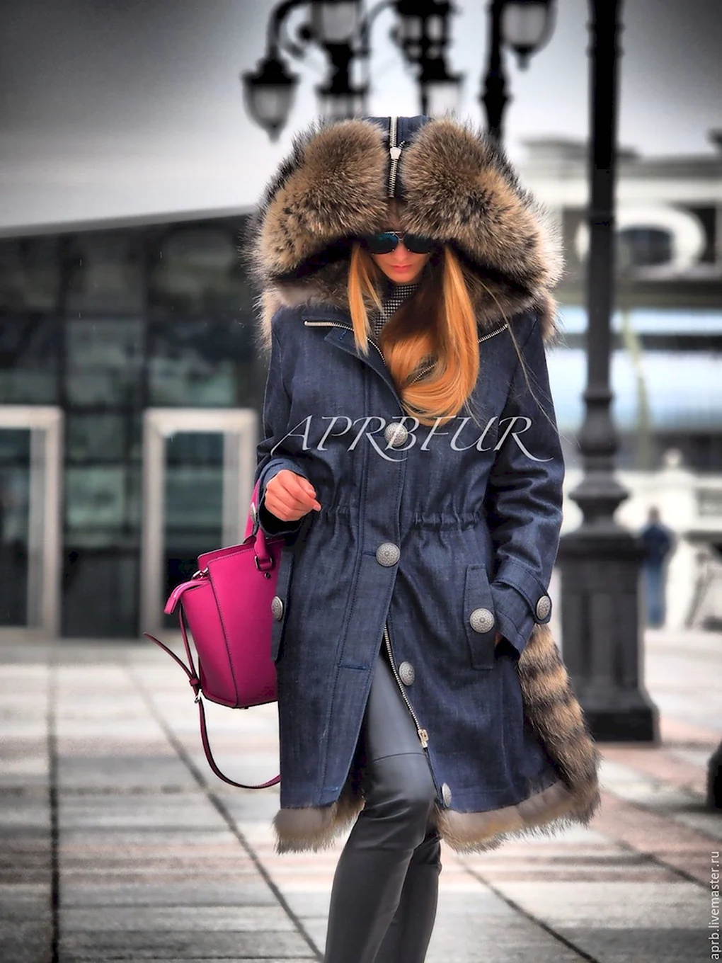 Парка с мехом via Cappello