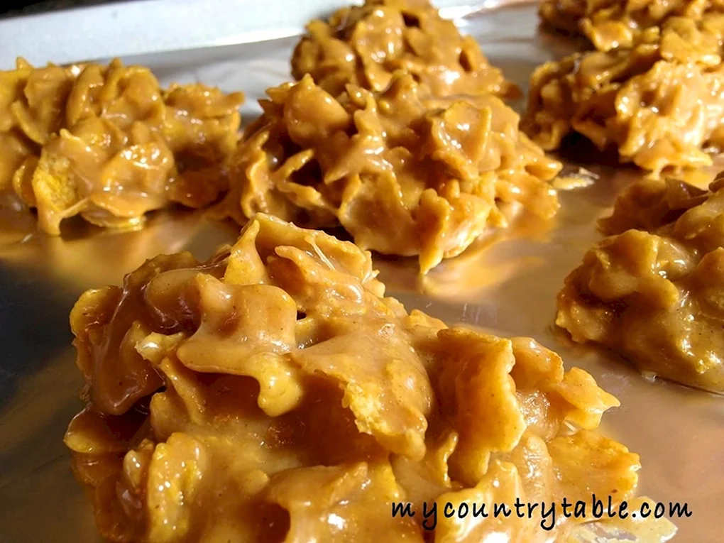 Печенье из кукурузных хлопьев