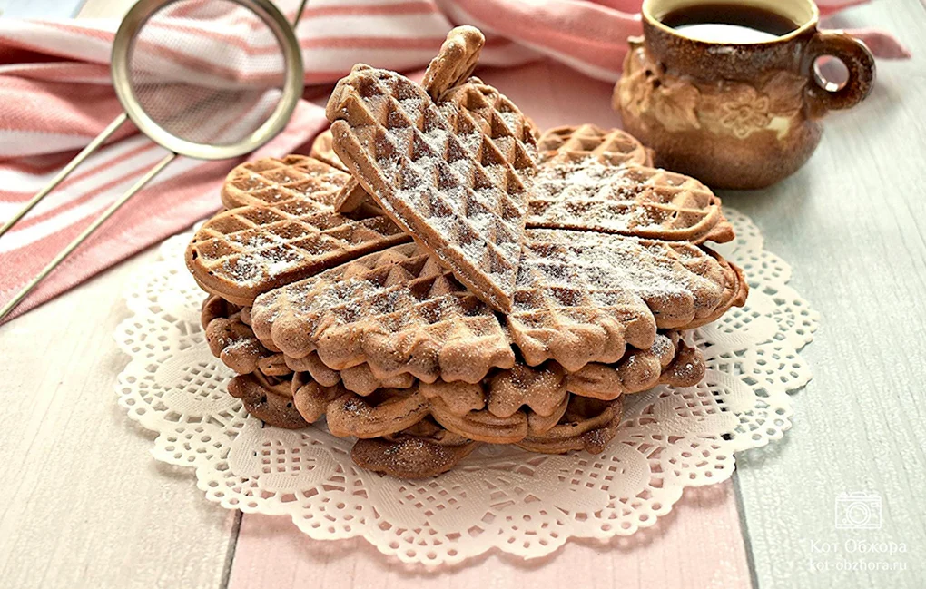 Песочные вафли