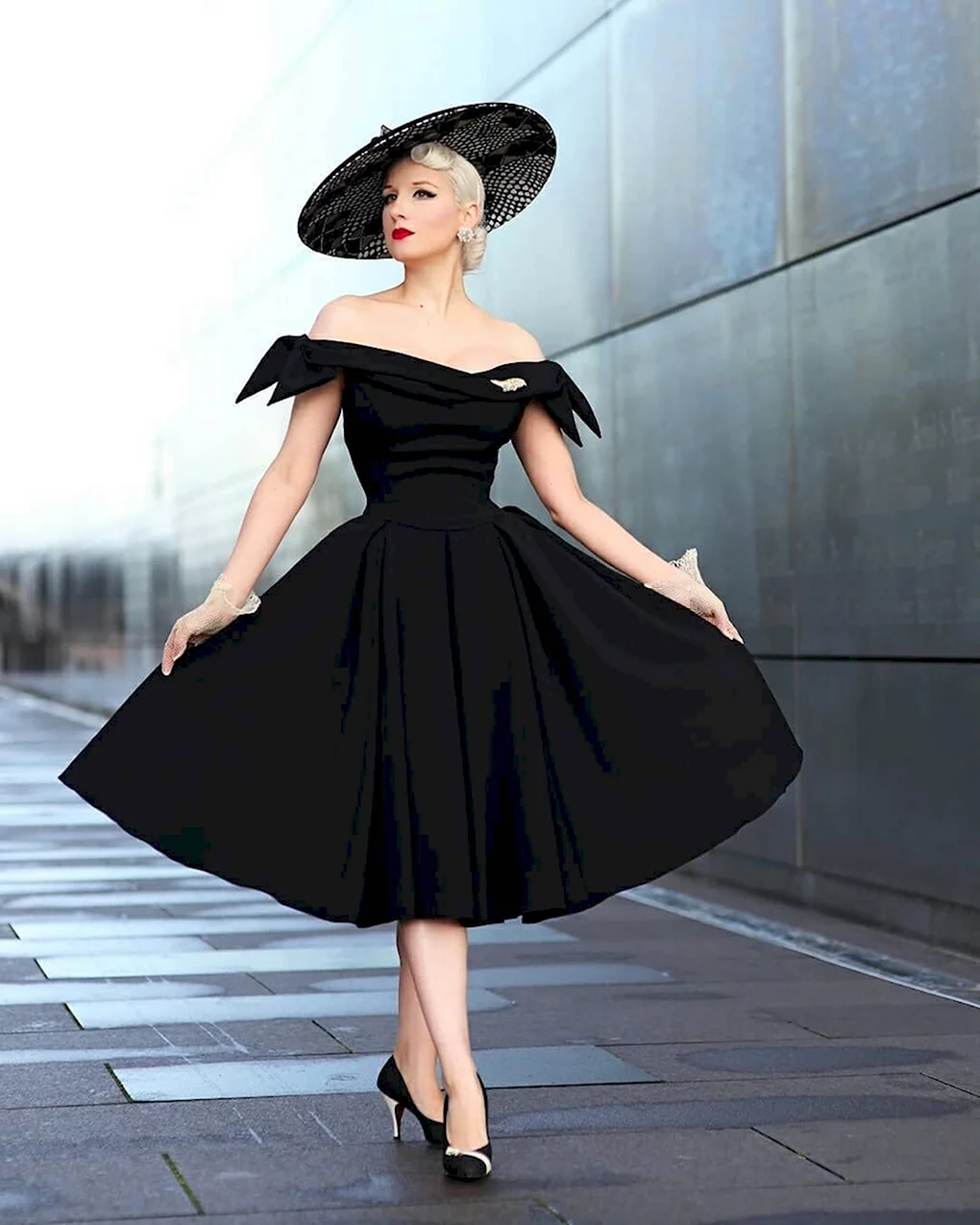Платье в стиле New look