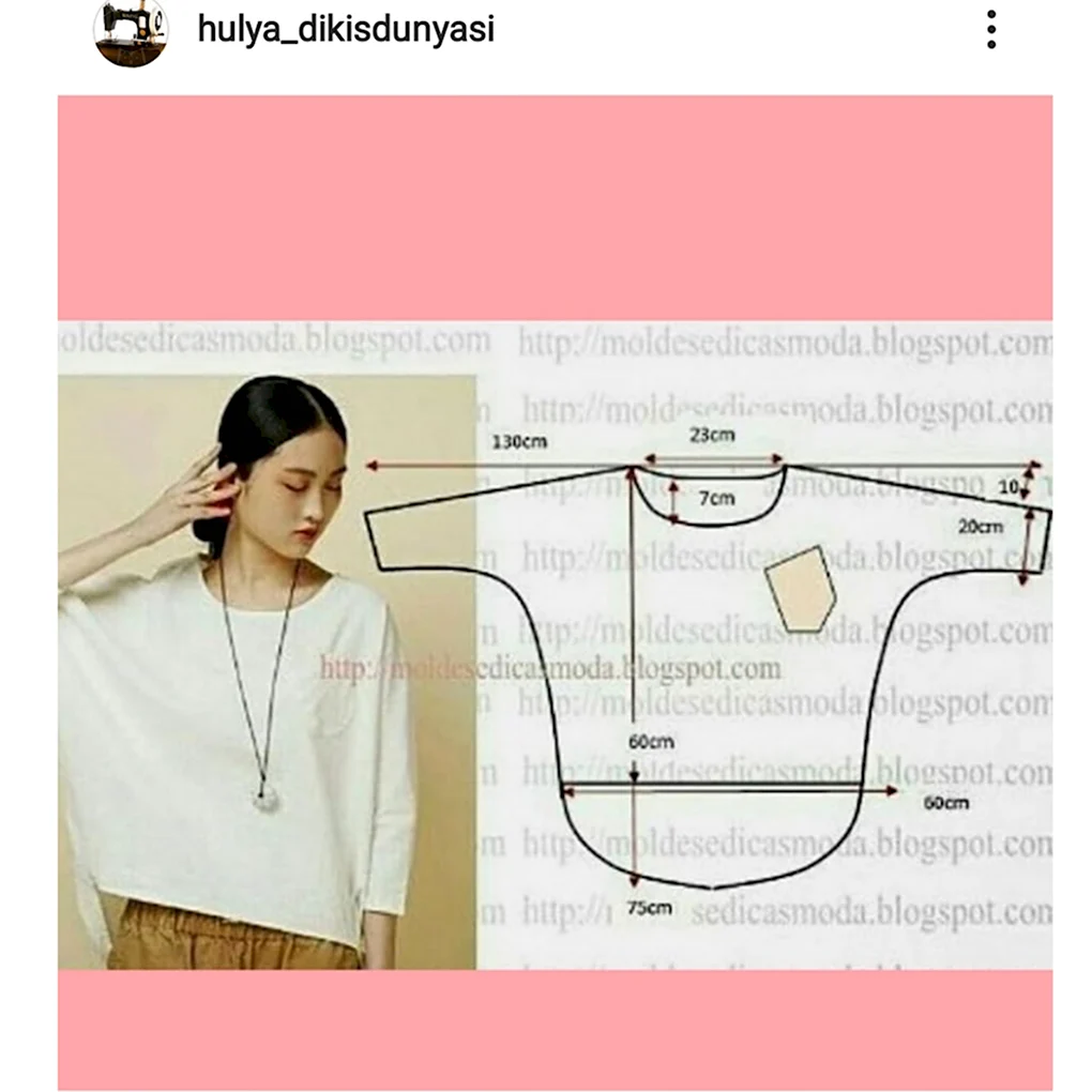 Простые выкройки кофточек