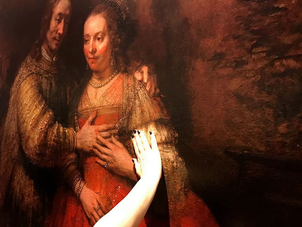 Рембрандт Еврейская невеста 1665