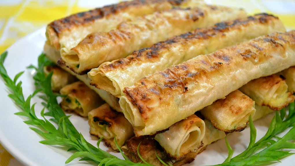 Рулетики из лаваша с сыром