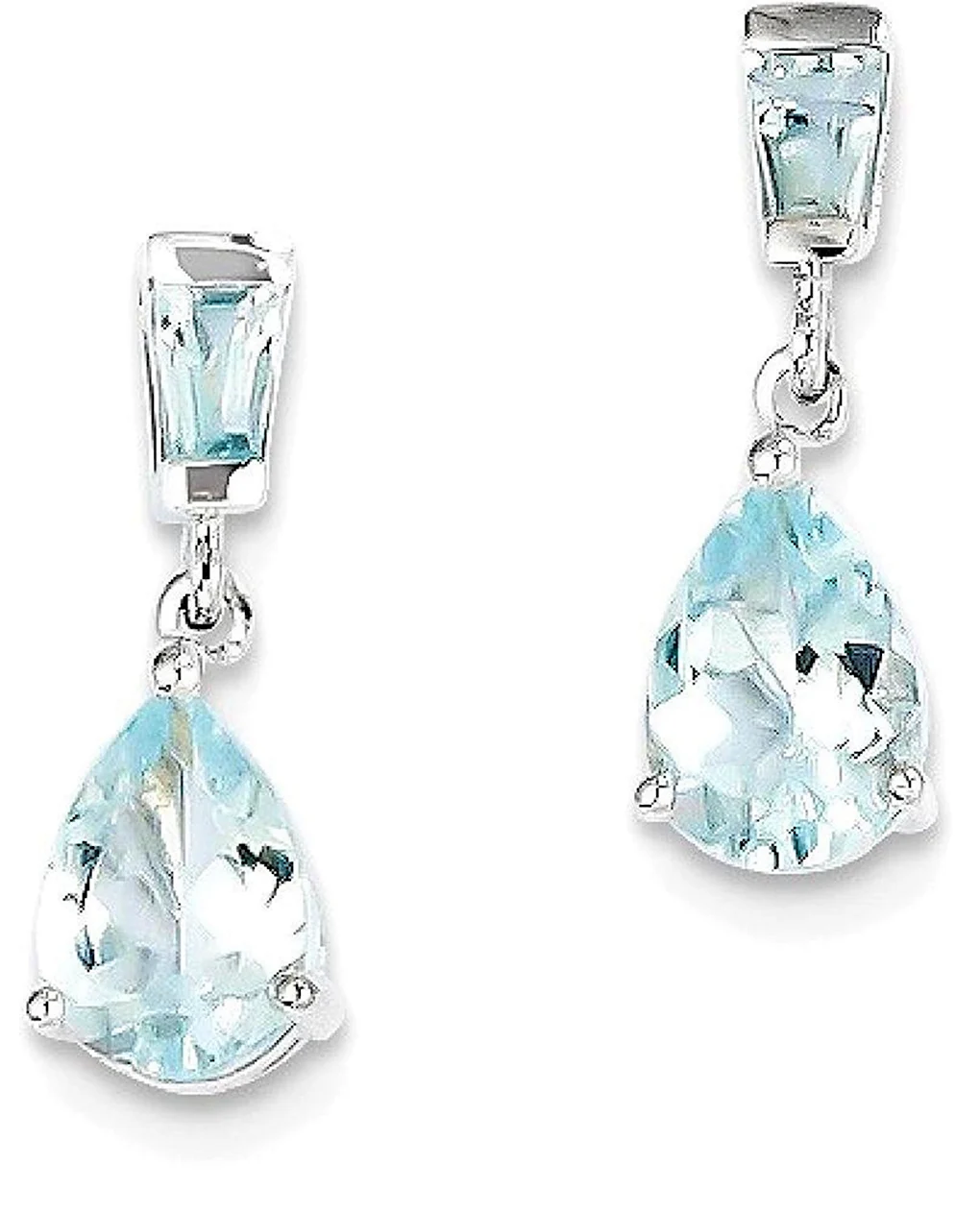 Серьги Aquamarine 46593.1