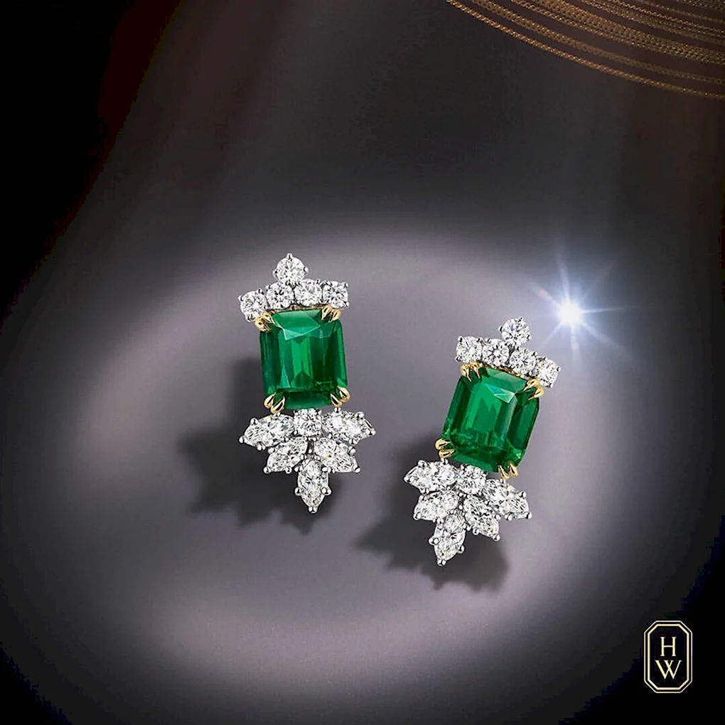 Серьги Harry Winston Diamond
