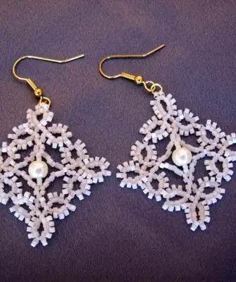 Серьги из бисера