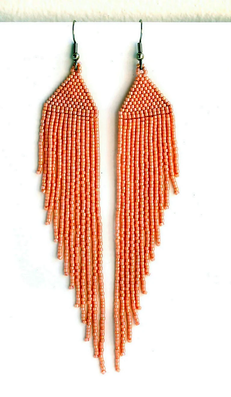 Серьги из Miyuki Delica