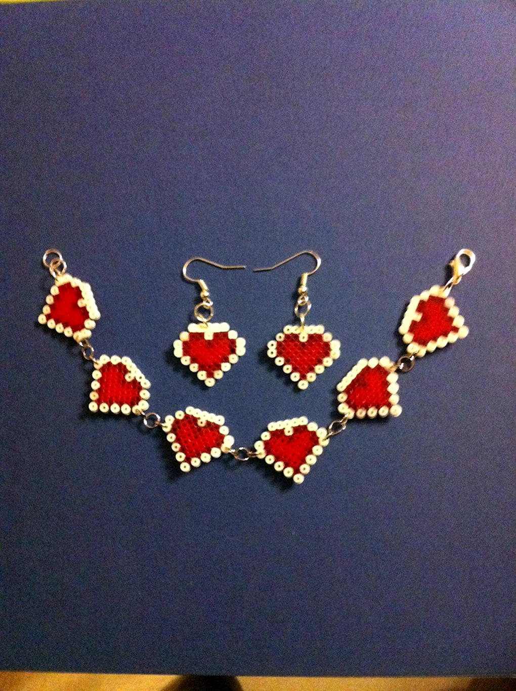 Серьги из термомозсйки