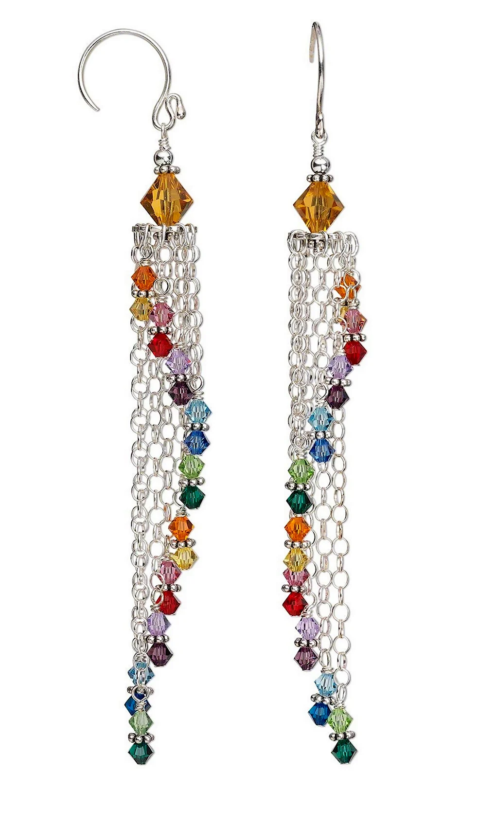 Серьги висячие Atoll Jewelry