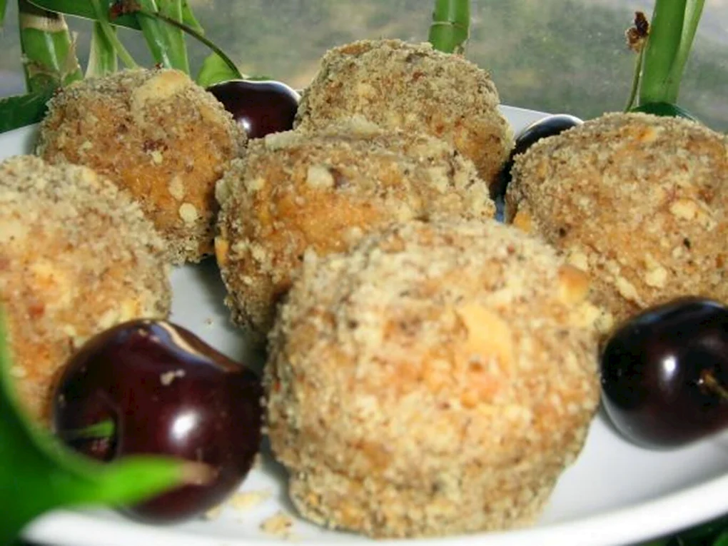 Шарики со сгущенкой