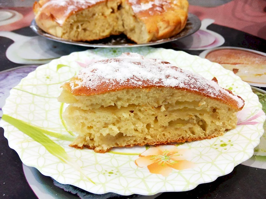 Шарлотка на кефире