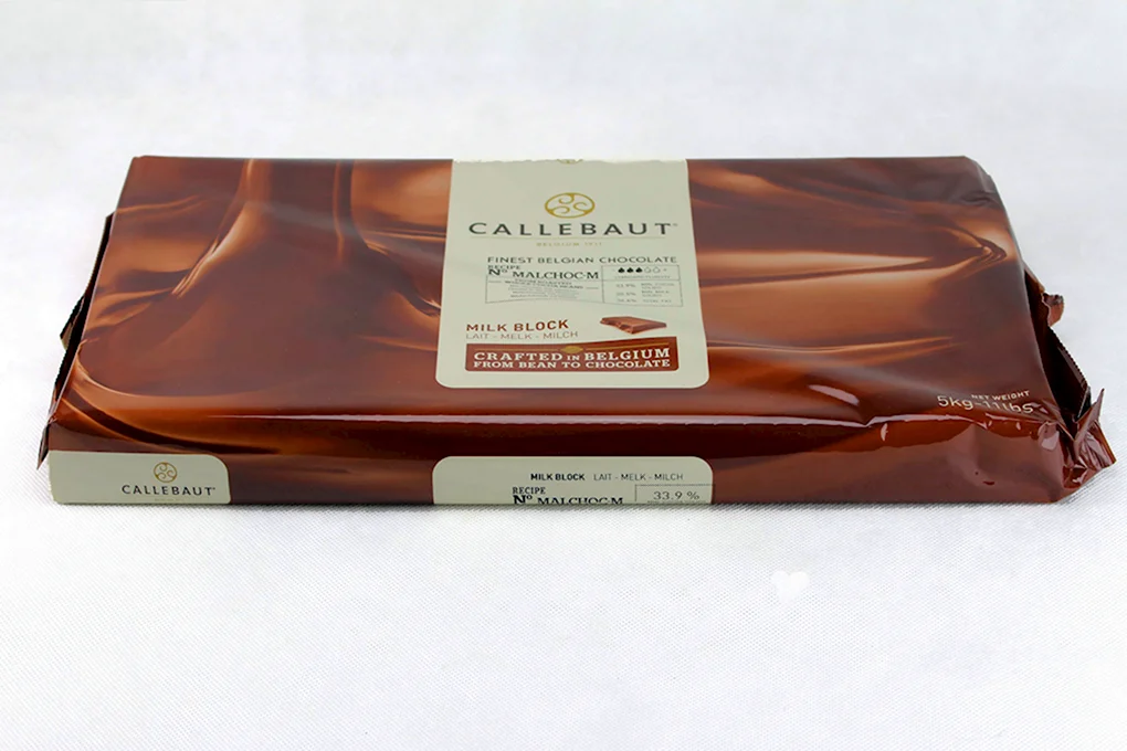 Шоколад молочный без сахара 33.9 Callebaut