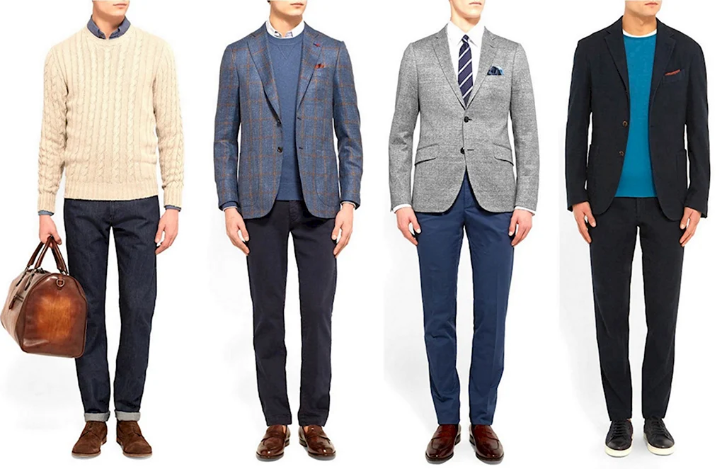 Стиль смарт Кэжуал Business Casual
