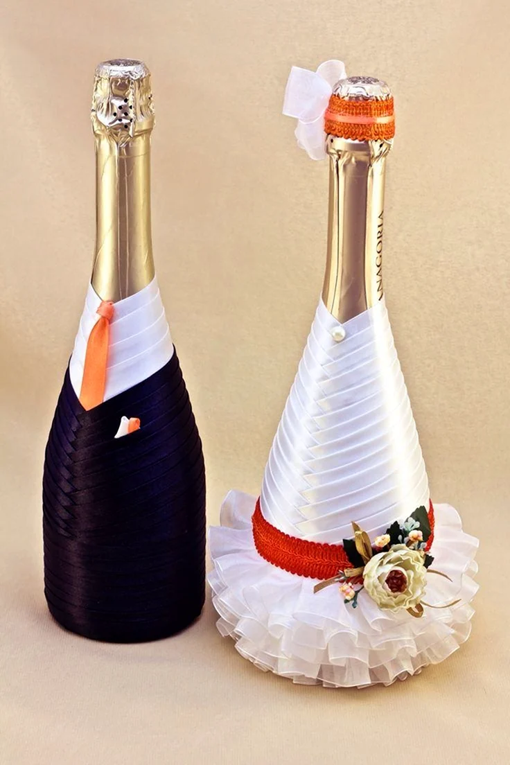Свадебные бутылки