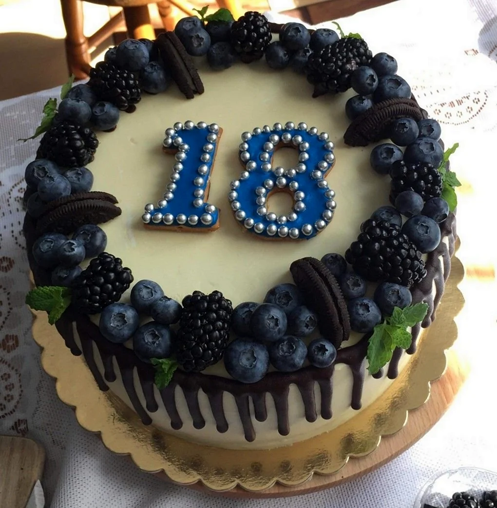 Торт на 18 лет
