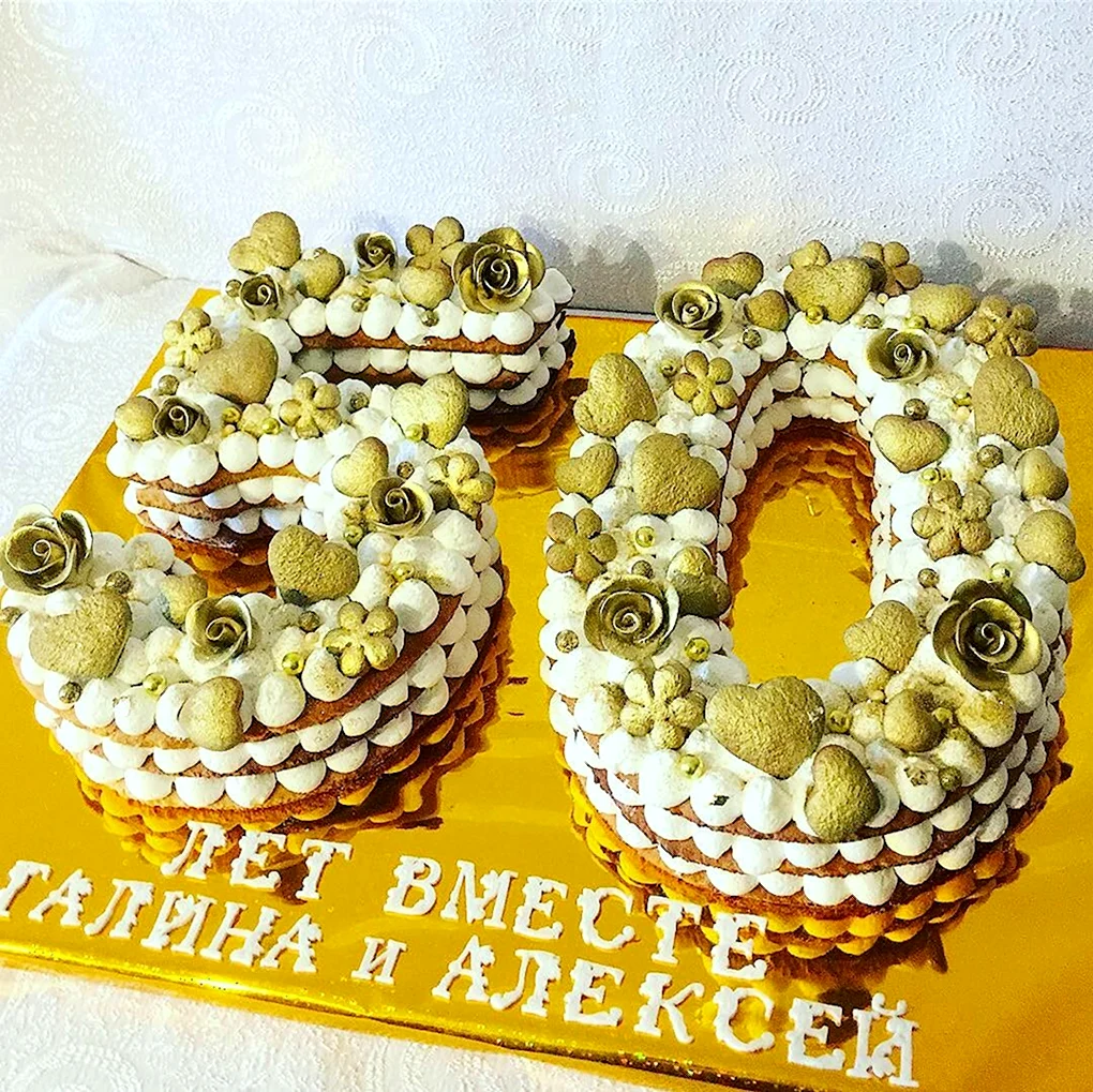 Торт на юбилей 50 лет мужчине