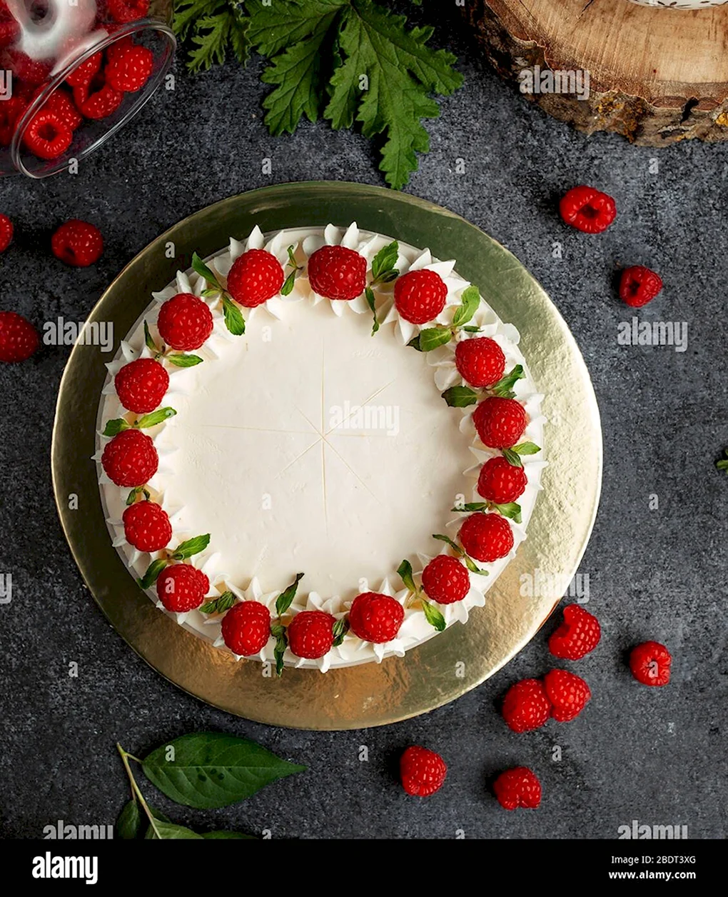 Торт вид сверху