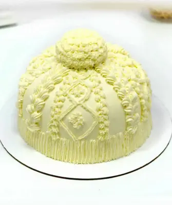 Торт зимняя шапка