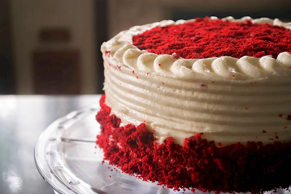 Торта красный бархат Red Velvet.
