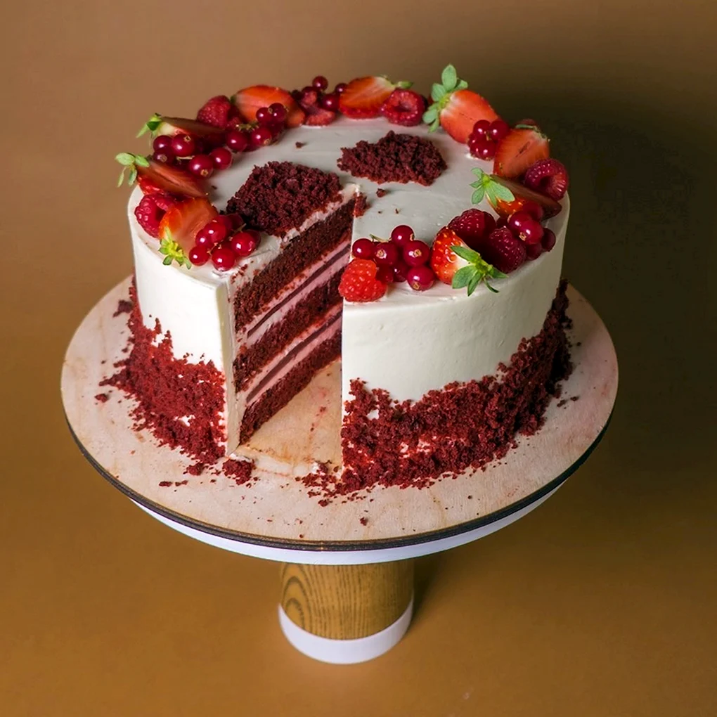 Торта красный бархат Red Velvet.